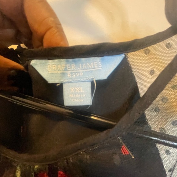 Draper James RSVP Floral Print Tulle dress. - Picture 8 of 11